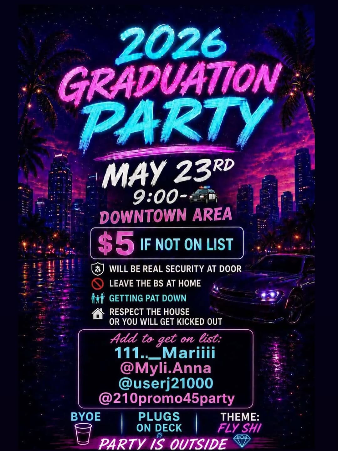 Post 2 by 210promo45partysatx on Instagram (image)