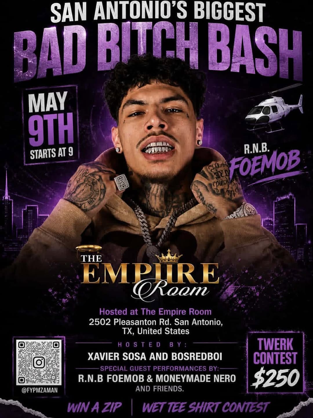 Post 8 by 210promo45partysatx on Instagram (image)