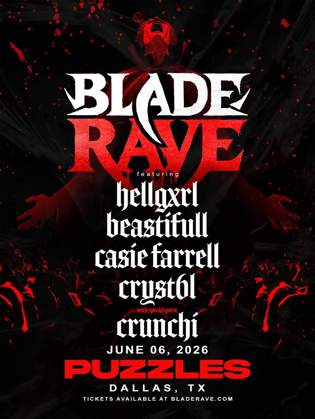 Post 5 by BLADE RAVE: Vampire Blood Rave (Goth • Industrial • Techno) on Instagram (image)