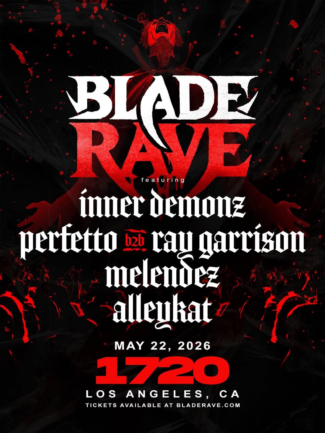 Post 7 by BLADE RAVE: Vampire Blood Rave (Goth • Industrial • Techno) on Instagram (image)