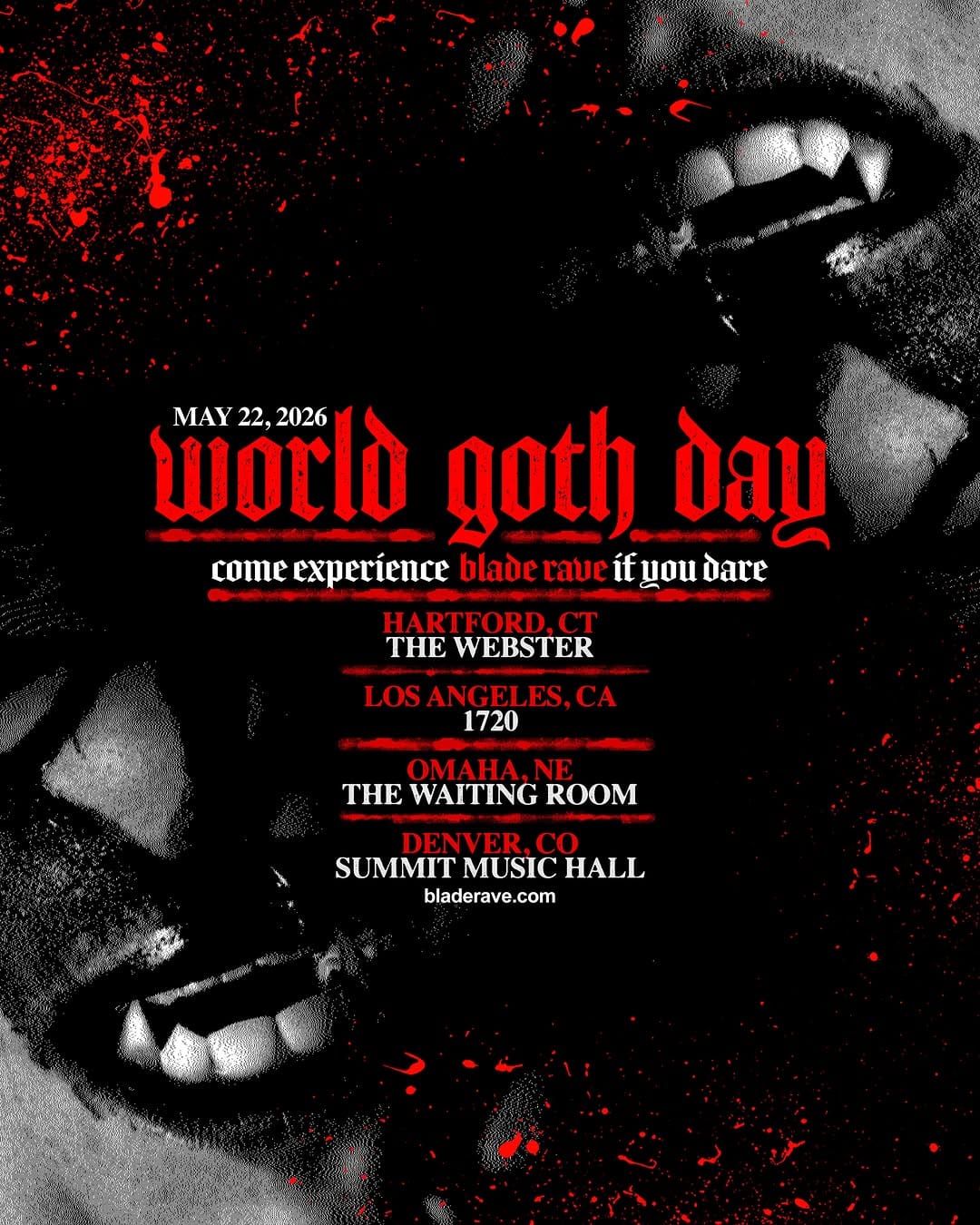 Post 1 by BLADE RAVE: Vampire Blood Rave (Goth • Industrial • Techno) on Instagram (carousel)