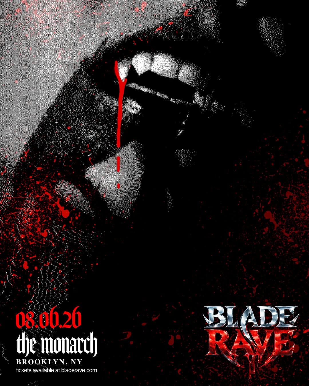 Post 3 by BLADE RAVE: Vampire Blood Rave (Goth • Industrial • Techno) on Instagram (image)