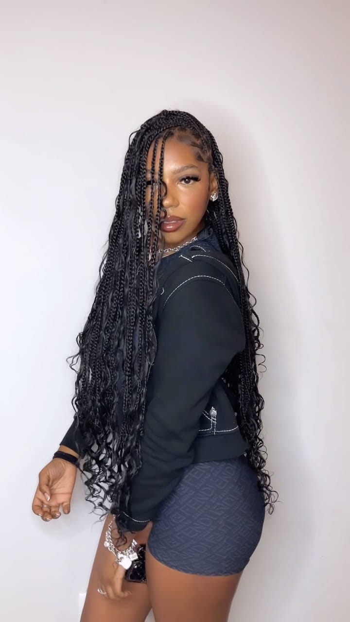 Post 10 by Knotless Braids ATLANTA on Instagram (video)