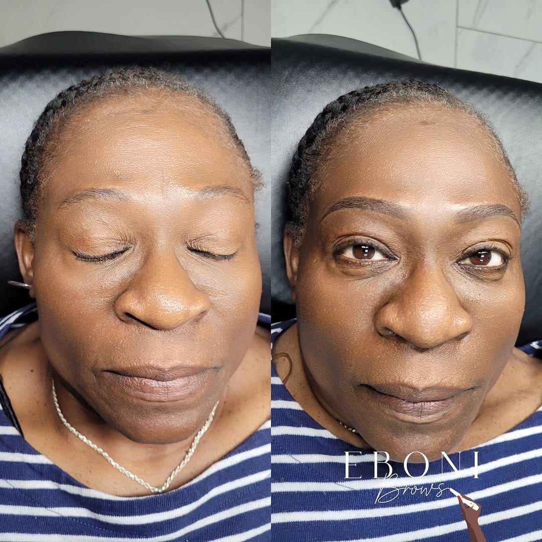 Post 3 by Eboni Brows - Maybe she's born with it, maybe its EboniBrows!!! on Instagram (image)