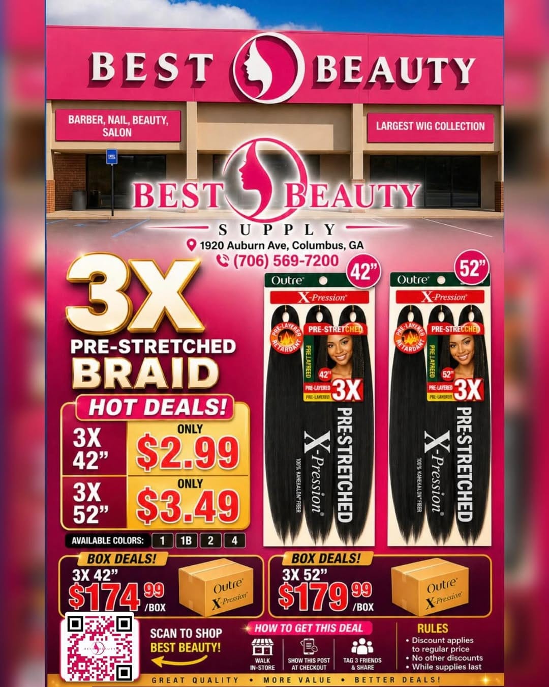 Post 6 by Best Beauty supply on Instagram (image)