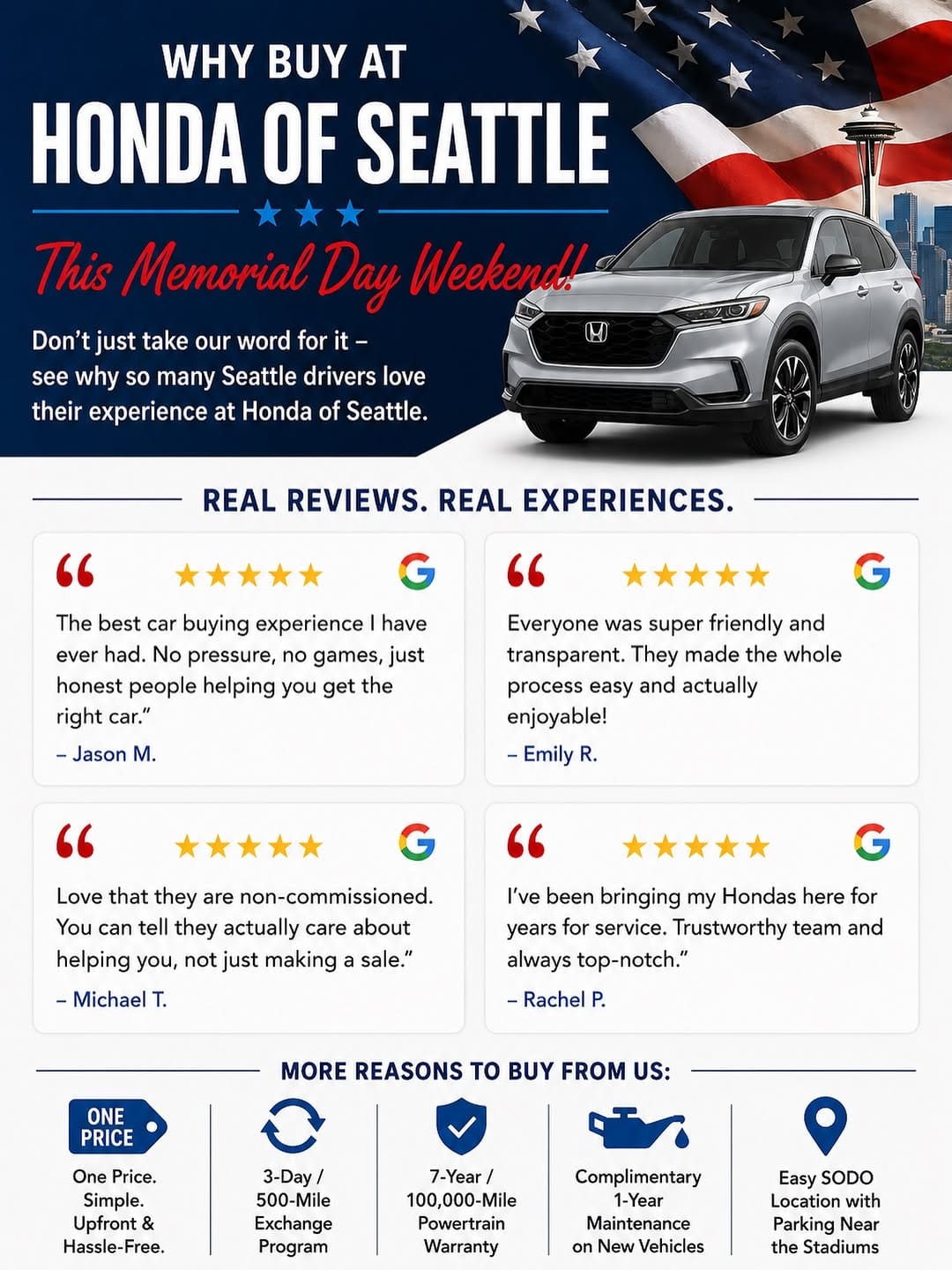 Post 1 by Honda of Seattle on Instagram (image)