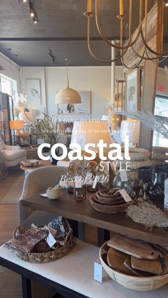 Post 4 by Delaware Interior Design | Coastal Interiors | C&E Furniture on Instagram (video)