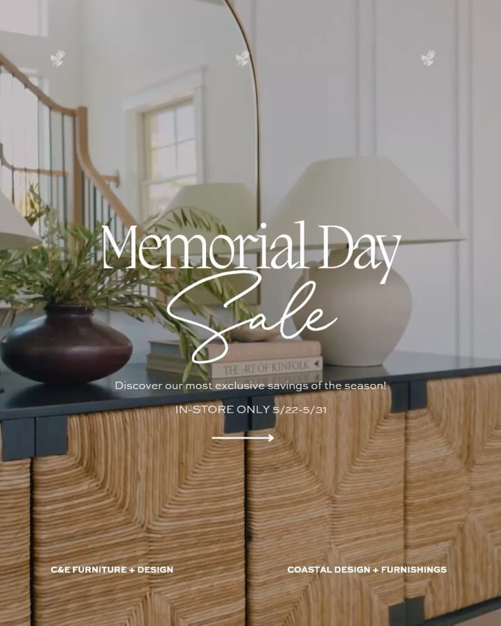 Post 1 by Delaware Interior Design | Coastal Interiors | C&E Furniture on Instagram (carousel)