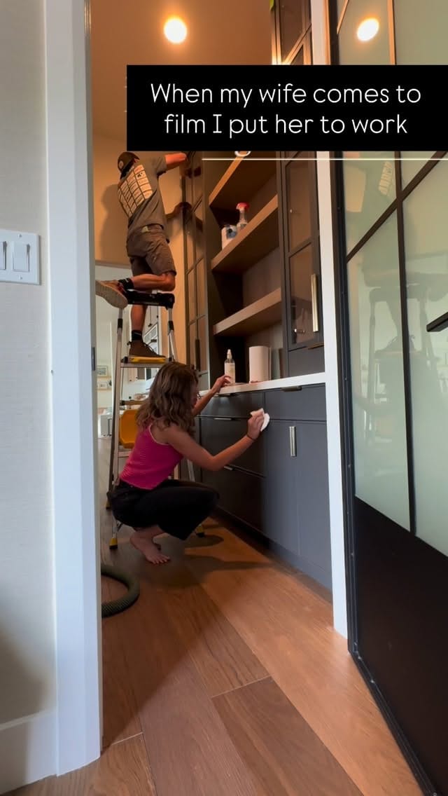 Post 7 by Weekley Design | Custom Cabinets on Instagram (video)