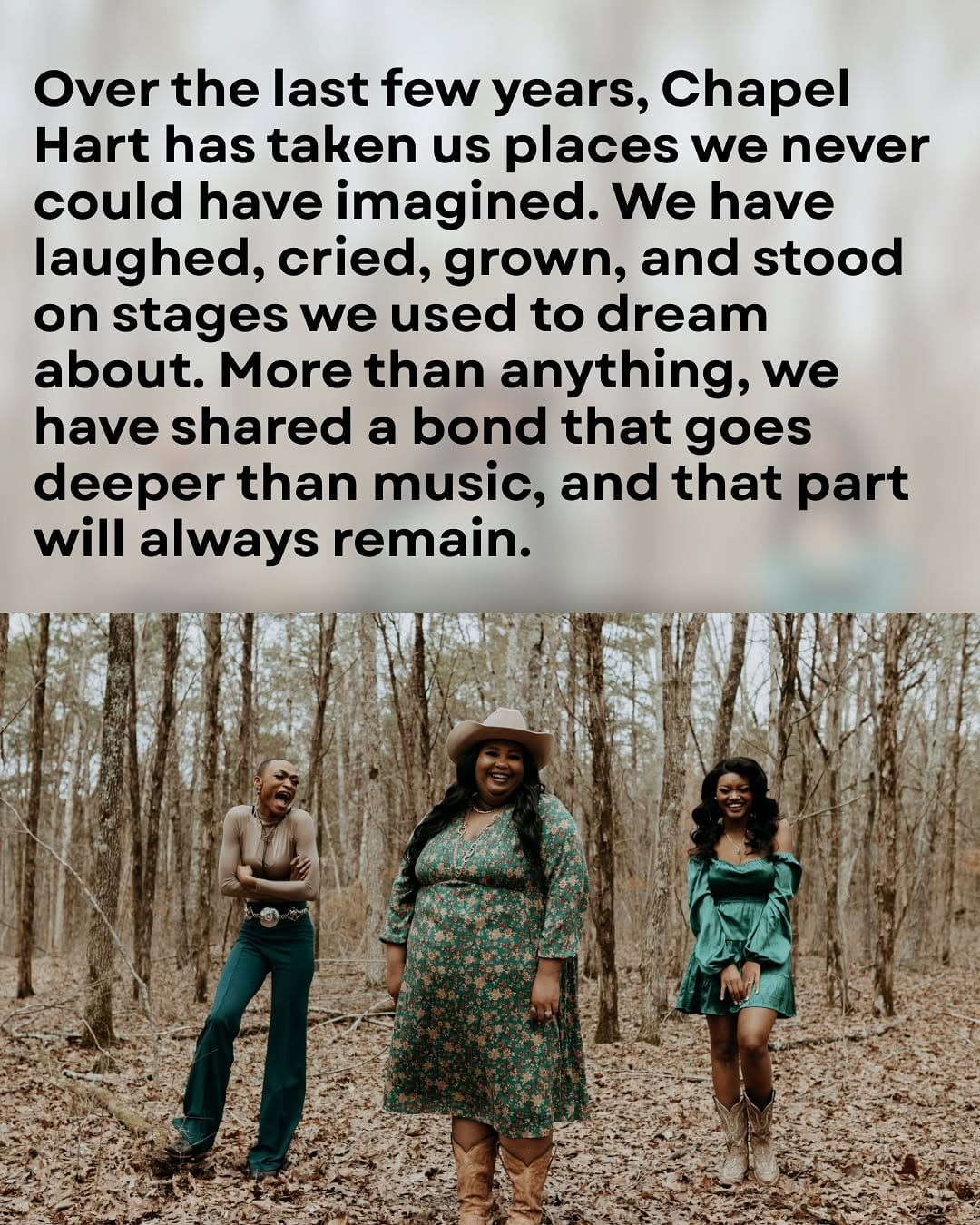 Post 4 by Chapel Hart 🫶🏽💒 on Instagram (carousel)