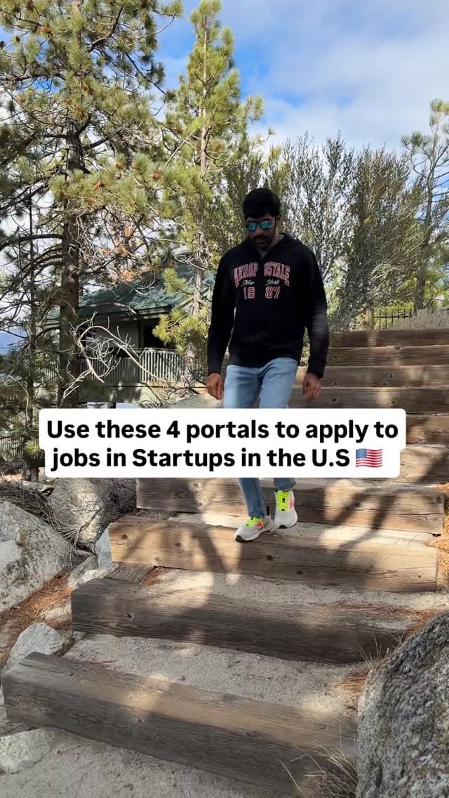 Post 7 by Sriram Arumelli | Study Abroad - USA | Job Search & Career tips on Instagram (video)
