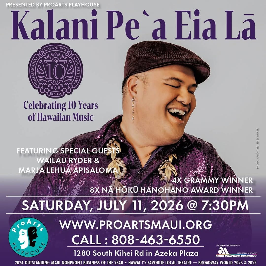 Post 9 by Kalani Pe'a Music on Instagram (image)
