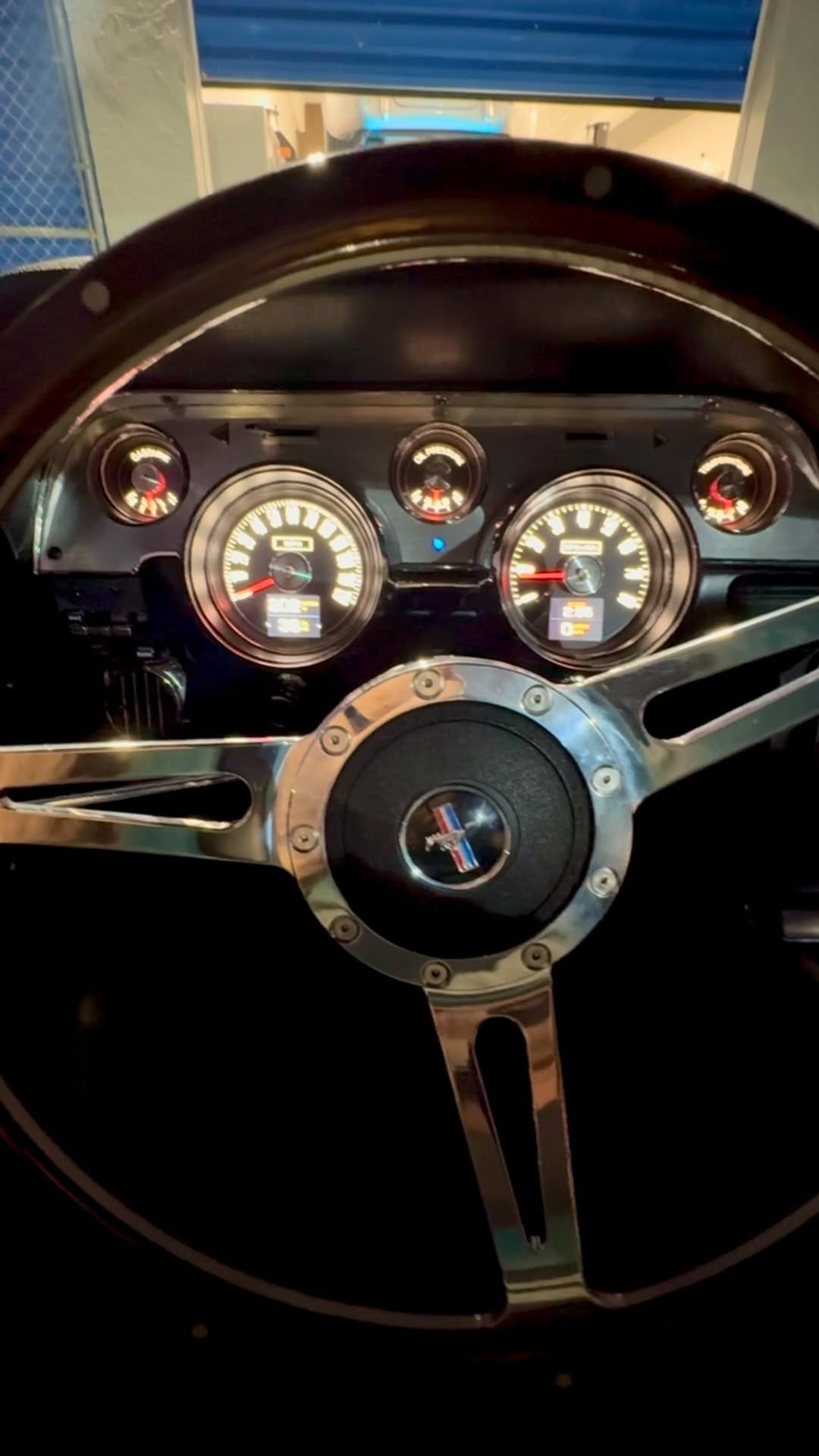 Post 3 by The Story of a Black Mustang Fastback 1967. Black Stallion! on Instagram (video)