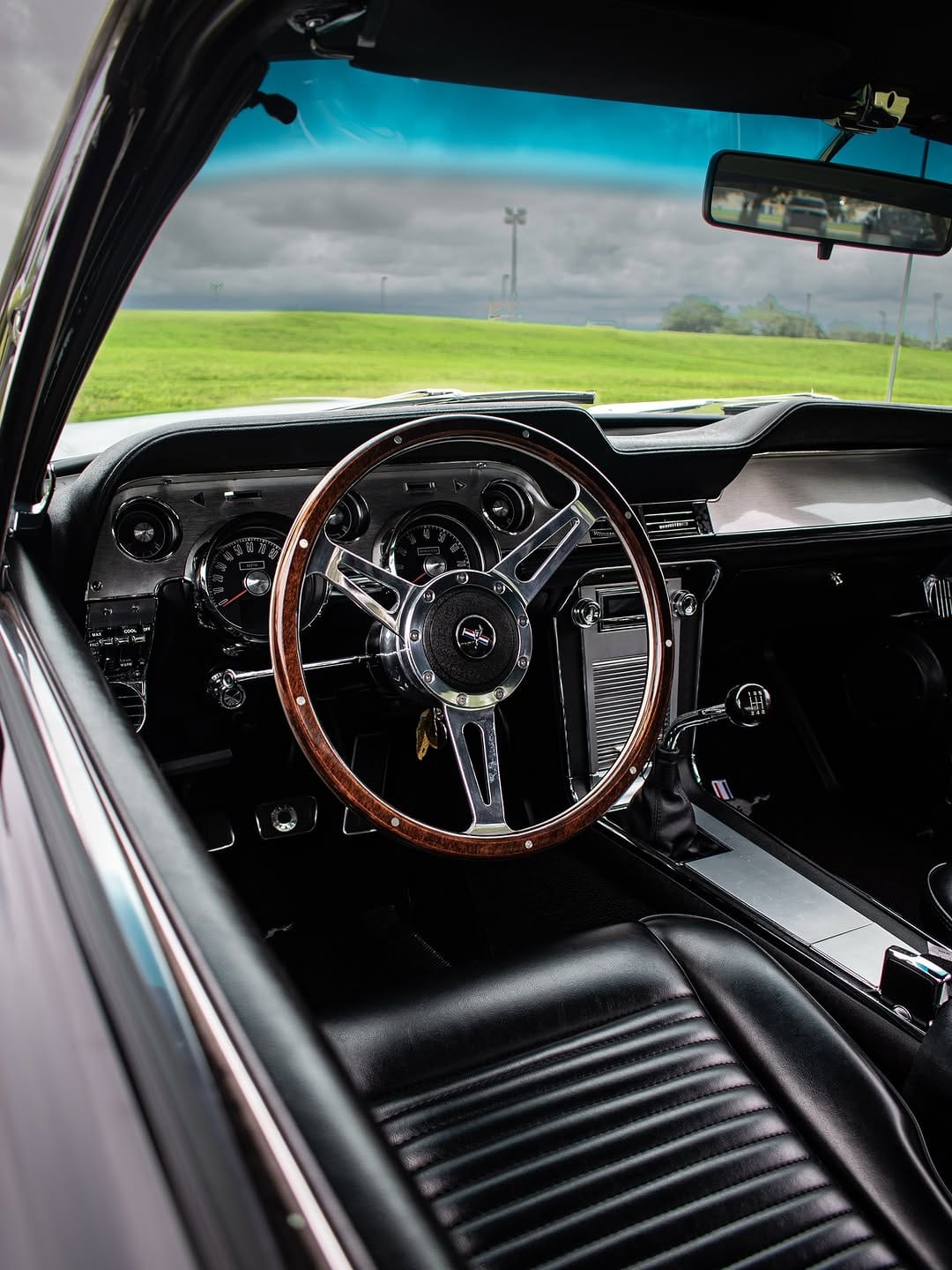 Post 8 by The Story of a Black Mustang Fastback 1967. Black Stallion! on Instagram (carousel)