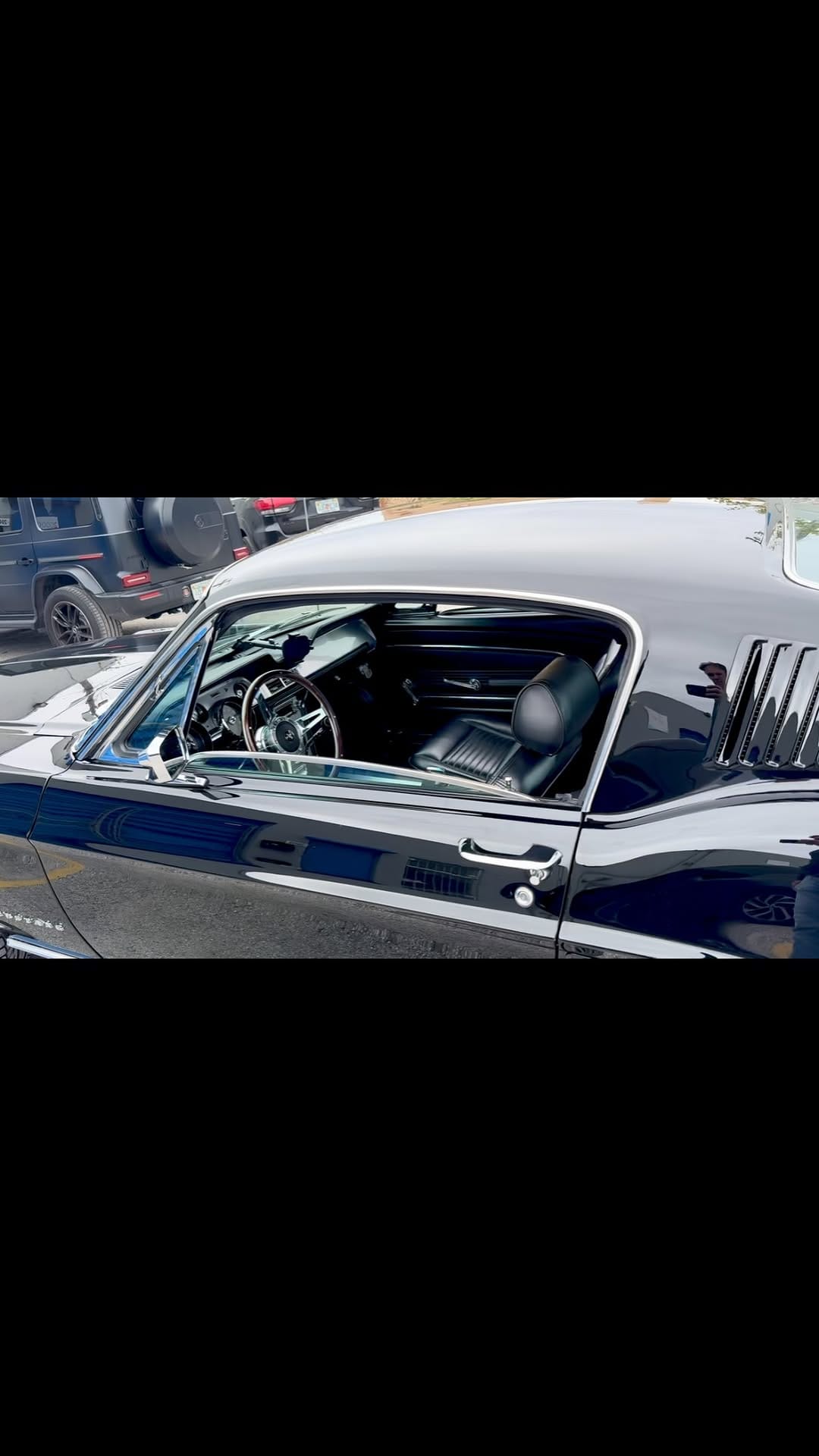 Post 2 by The Story of a Black Mustang Fastback 1967. Black Stallion! on Instagram (video)