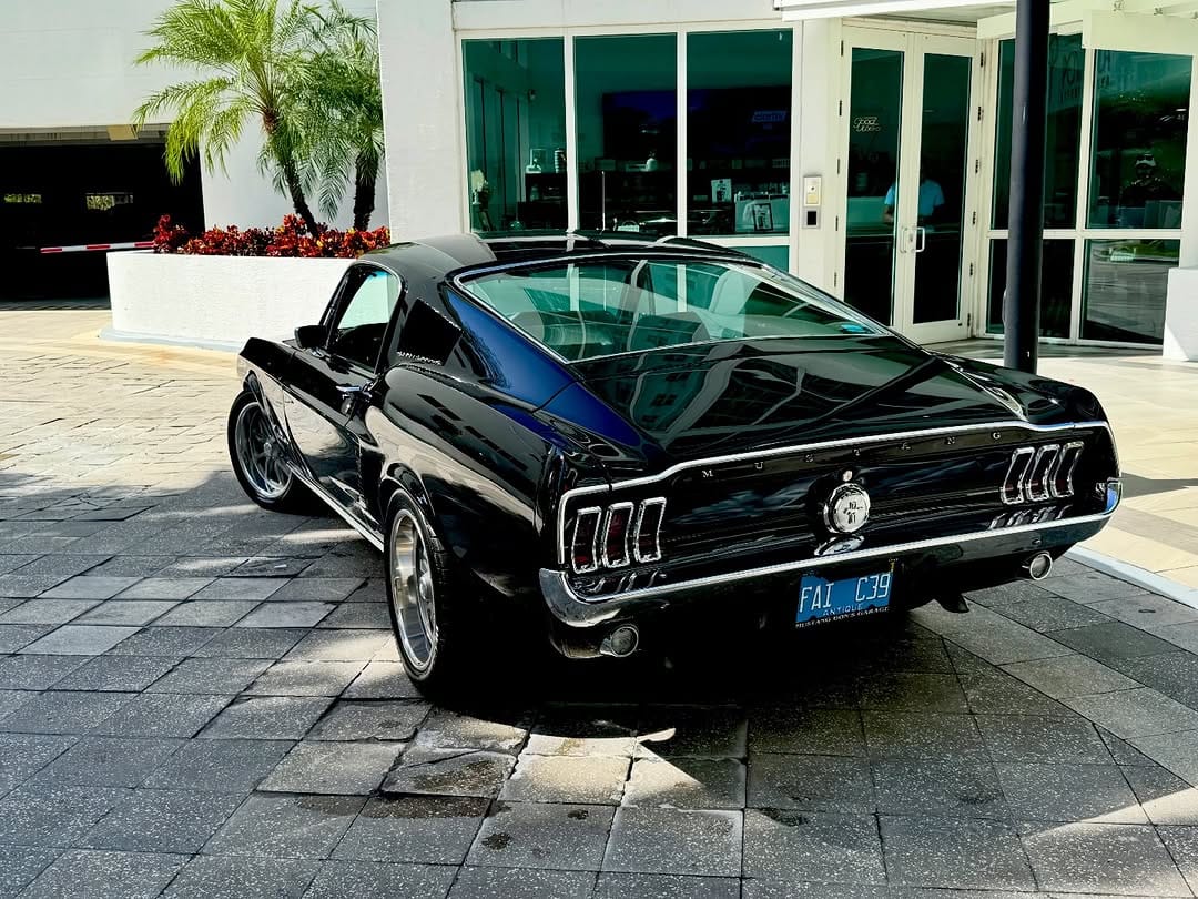 Post 4 by The Story of a Black Mustang Fastback 1967. Black Stallion! on Instagram (image)