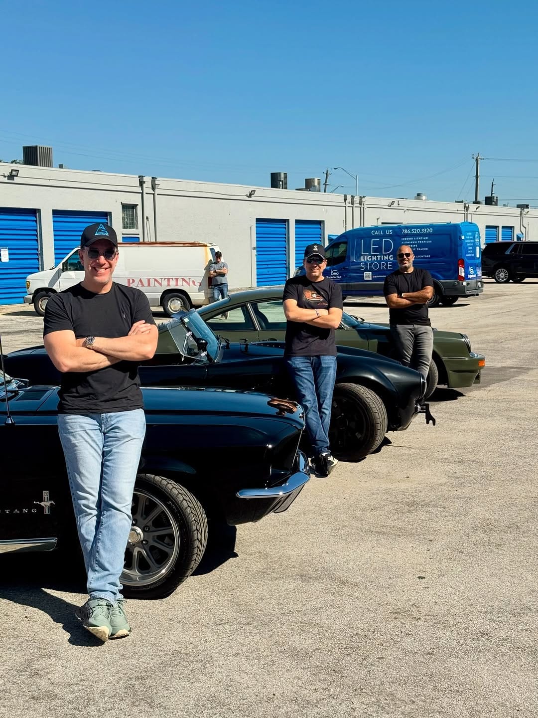 Post 6 by The Story of a Black Mustang Fastback 1967. Black Stallion! on Instagram (carousel)