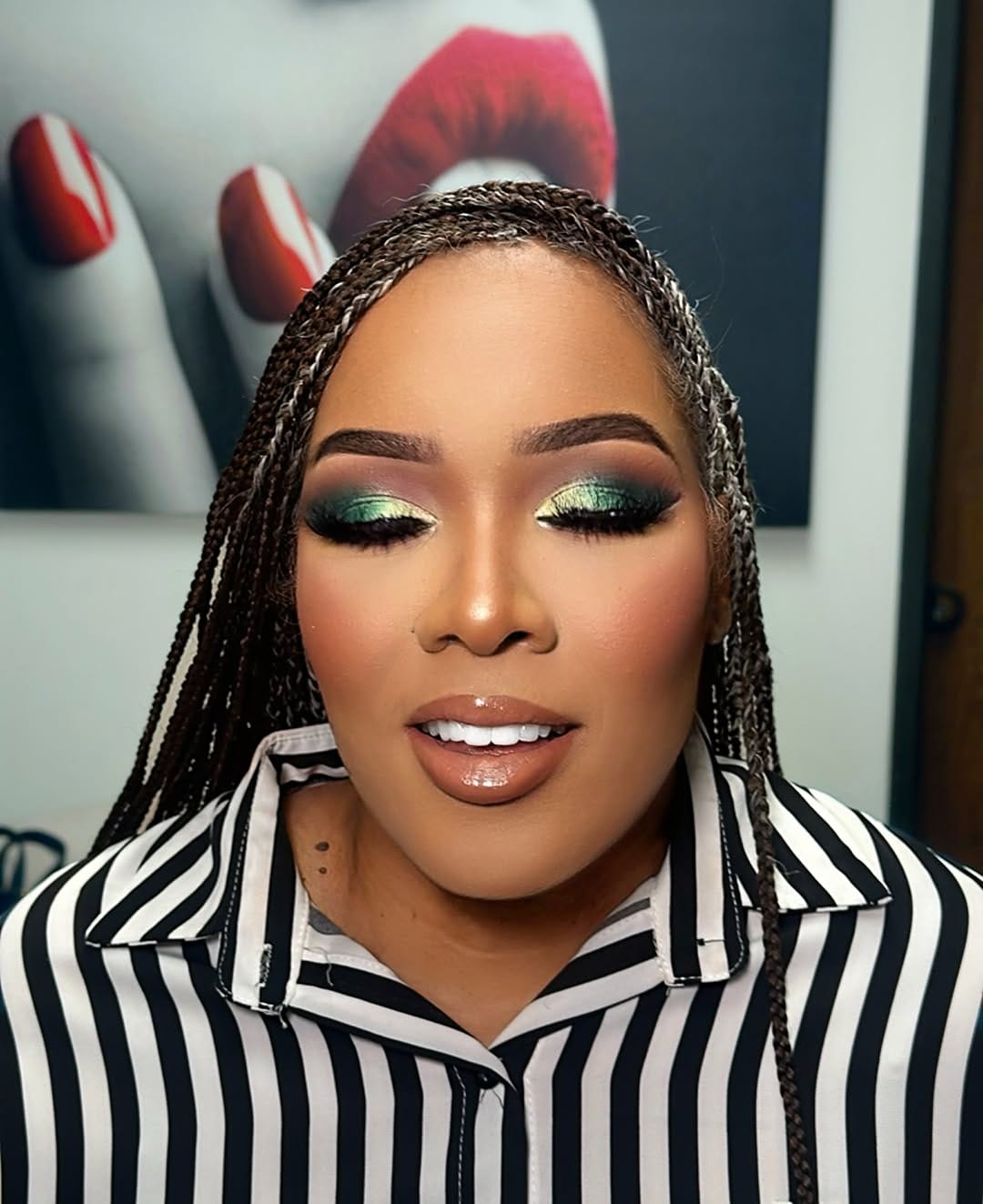 Post 5 by Dallas makeup Artist on Instagram (carousel)
