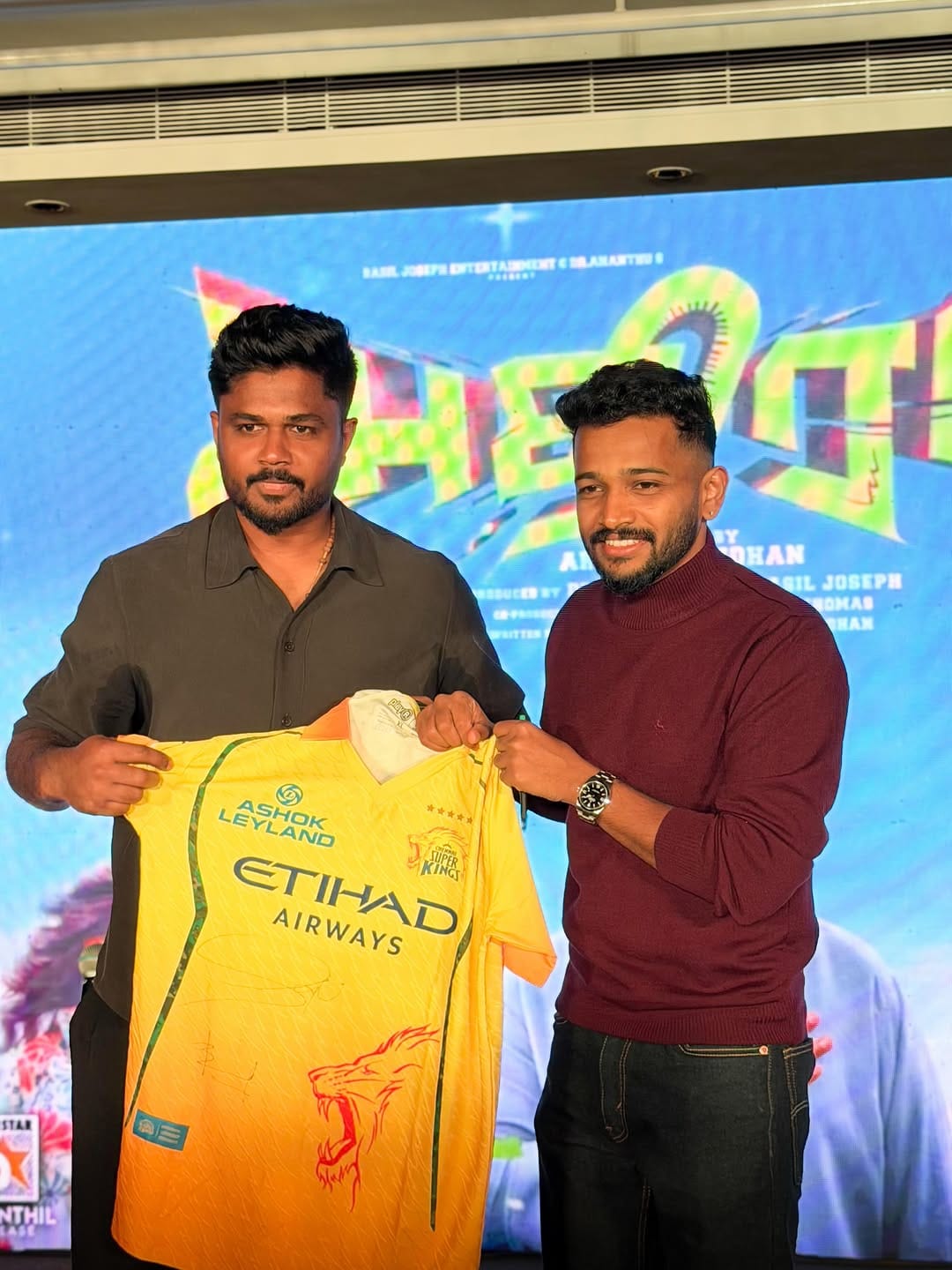 Post 5 by Sanju Samson Fans Page 🔵 on Instagram (image)