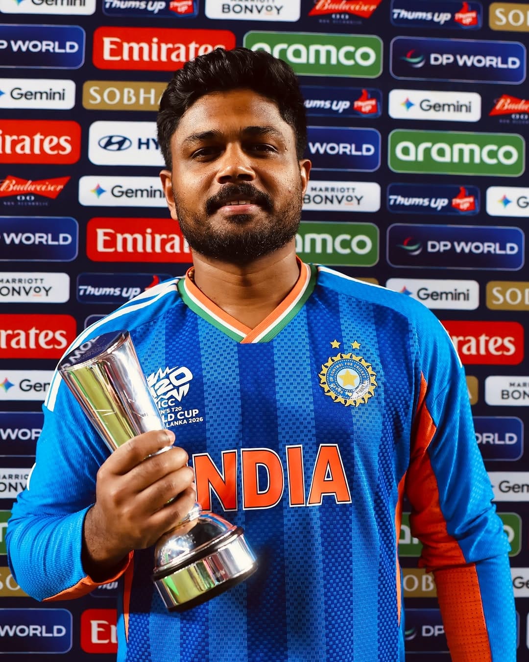 Post 9 by Sanju Samson Fans Page 🔵 on Instagram (carousel)