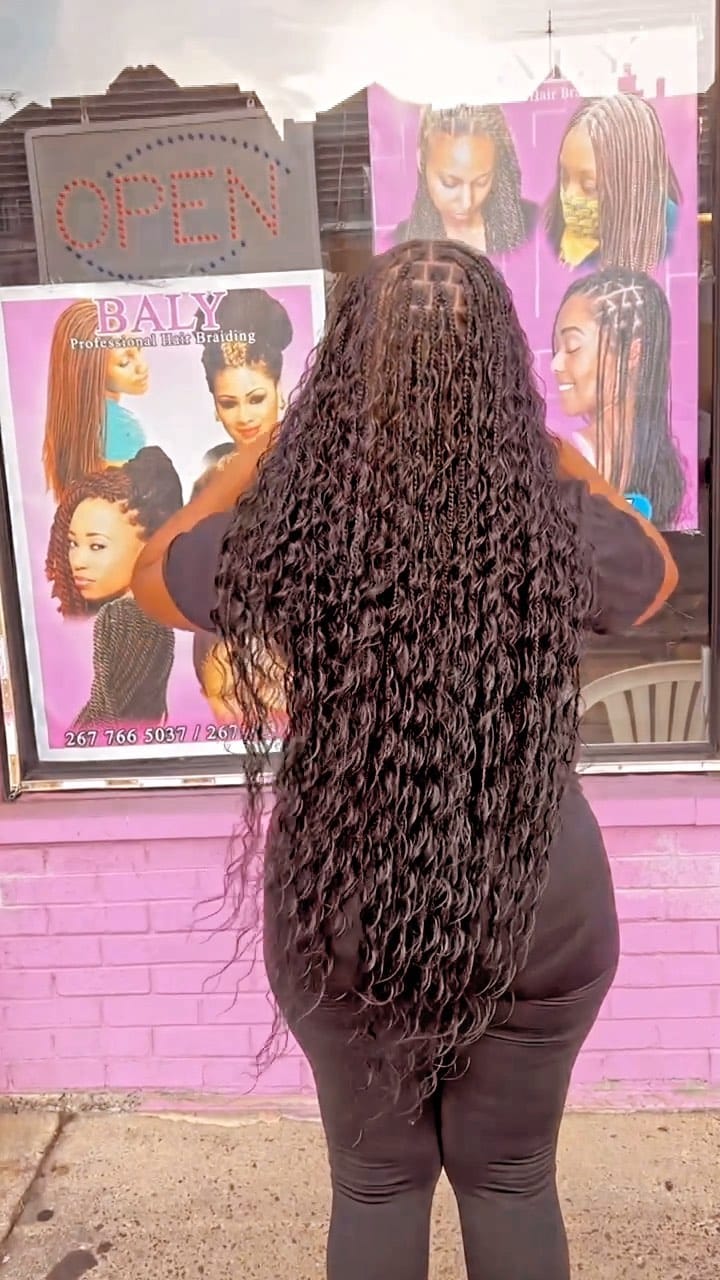 Post 10 by Balyhairbraiding on Instagram (video)