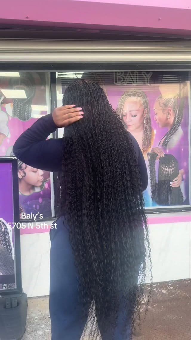Post 4 by Balyhairbraiding on Instagram (video)