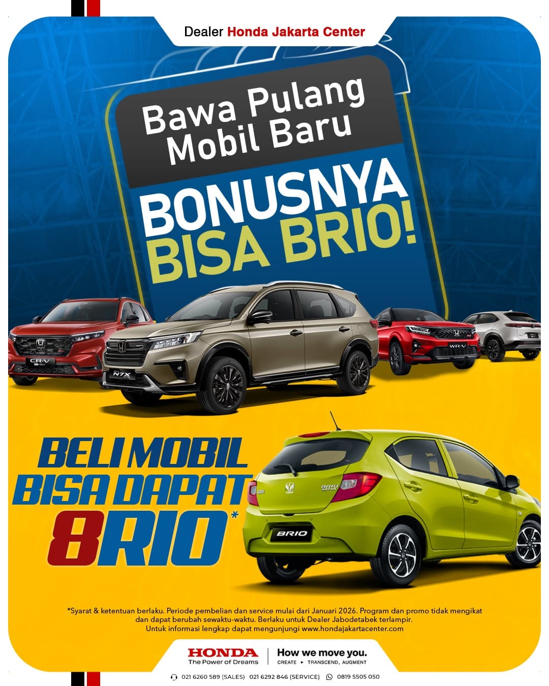 Post 10 by Honda Jakarta Center Official on Instagram (carousel)