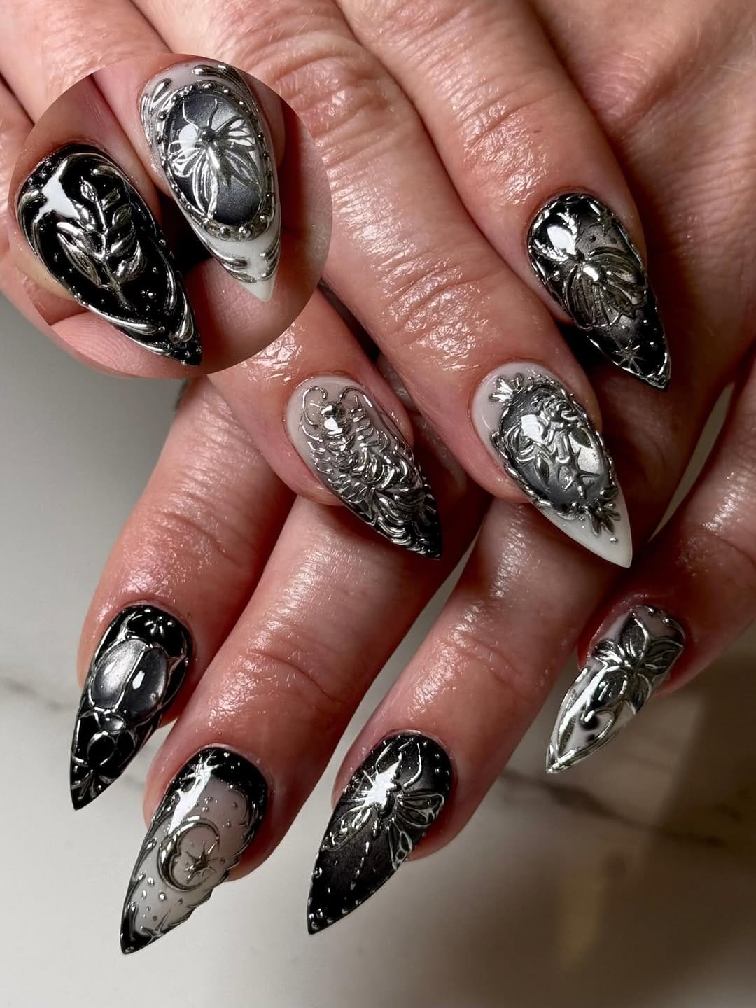 Post 7 by Juniper Beauty | Denver Nail Artist on Instagram (carousel)