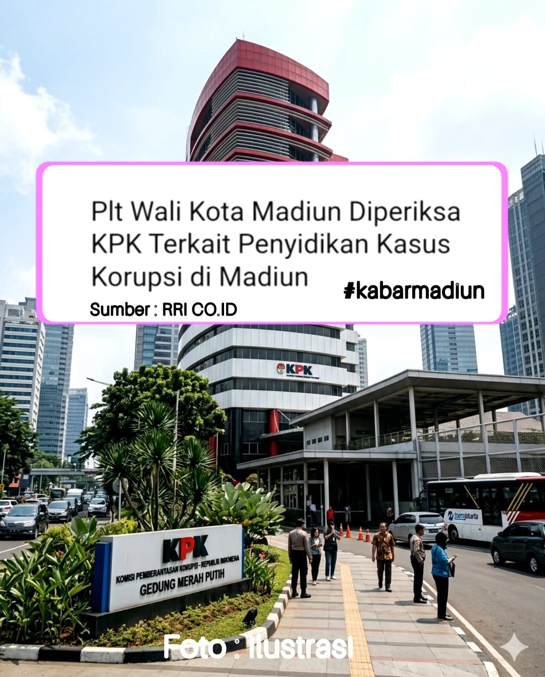 Post 2 by KABAR MADIUN on Instagram (image)