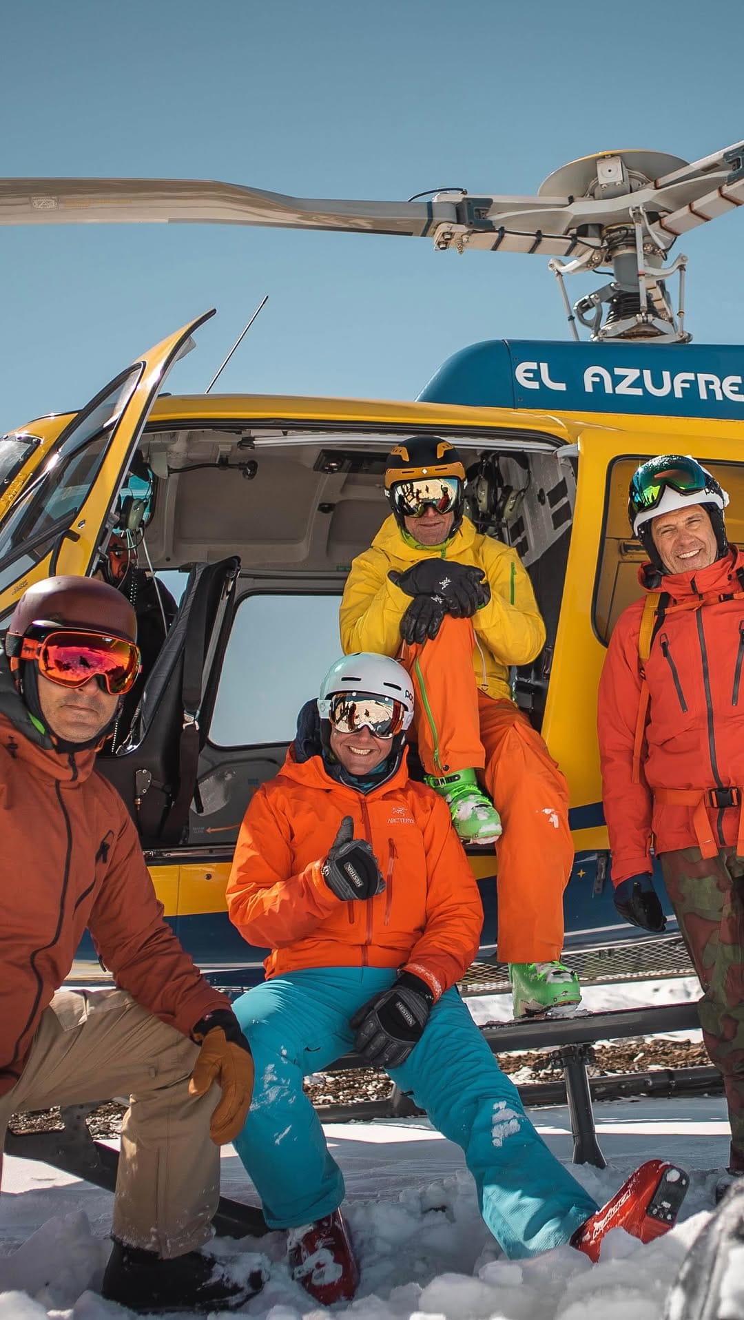 Post 1 by Majestic Heli Ski on Instagram (video)