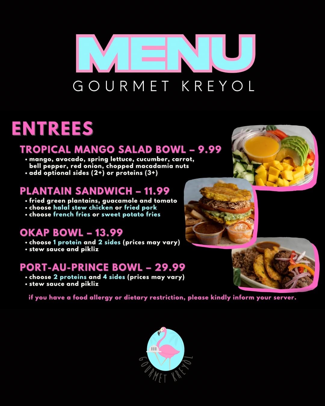 Post 10 by Gourmet Kreyol on Instagram (carousel)
