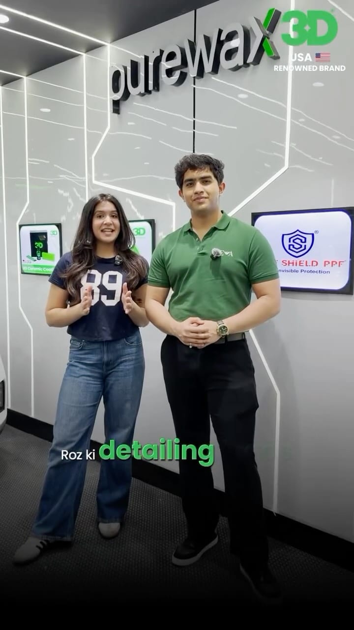 Post 10 by 3D Products India Pvt. Ltd. | Auto Detailing | PPF on Instagram (video)