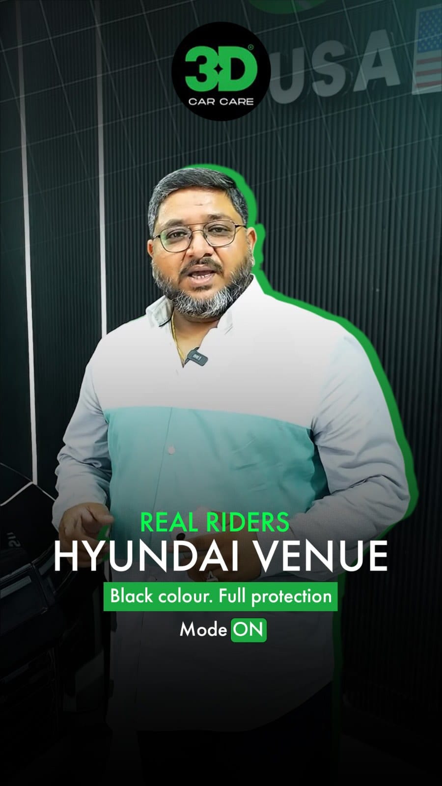 Post 8 by 3D Products India Pvt. Ltd. | Auto Detailing | PPF on Instagram (video)