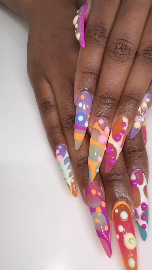 Post 4 by Luxe Nails - Acrylic, hard/soft gel, nail art, pedi, waxing on Instagram (video)