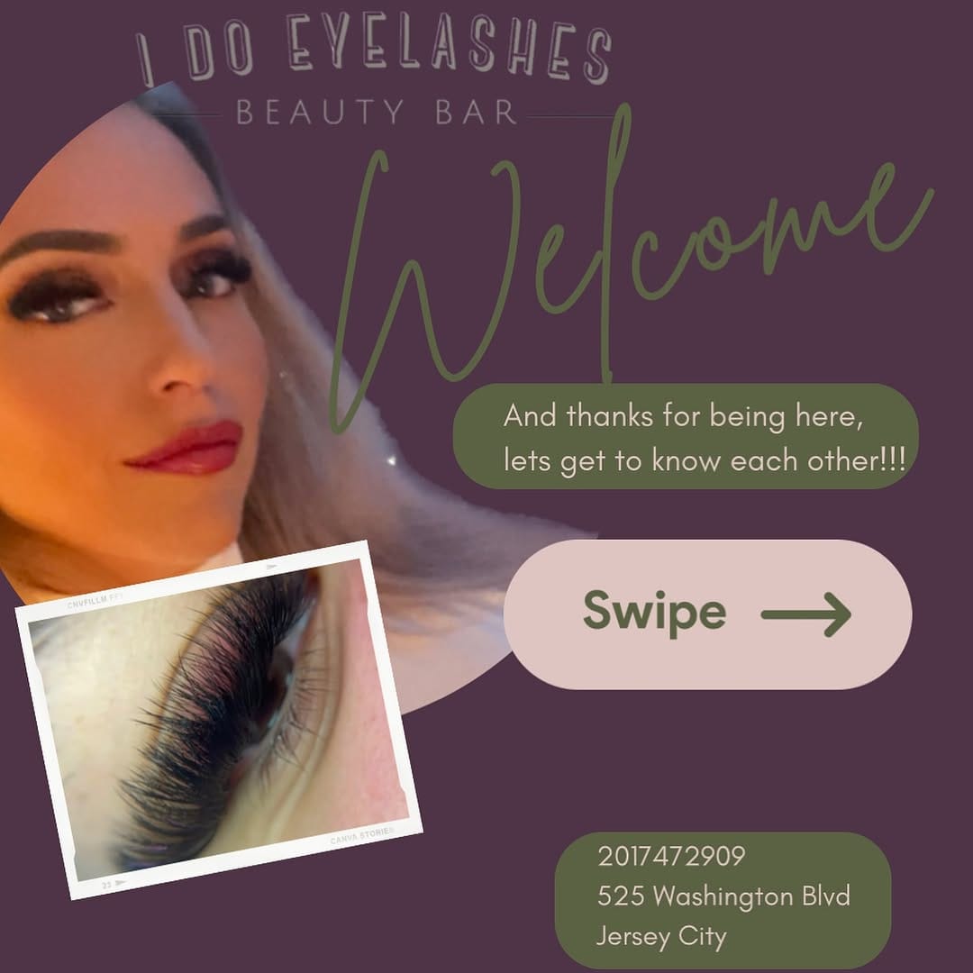 Post 9 by Nicole Urina | Jersey City UV  Lash Artist on Instagram (carousel)