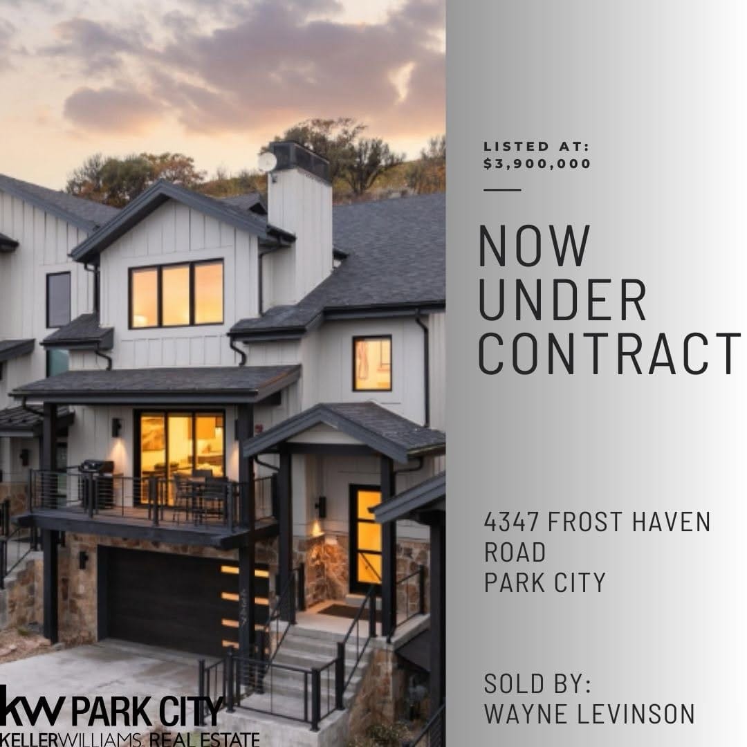 Post 8 by Wayne Levinson Park City Real Estate on Instagram (image)