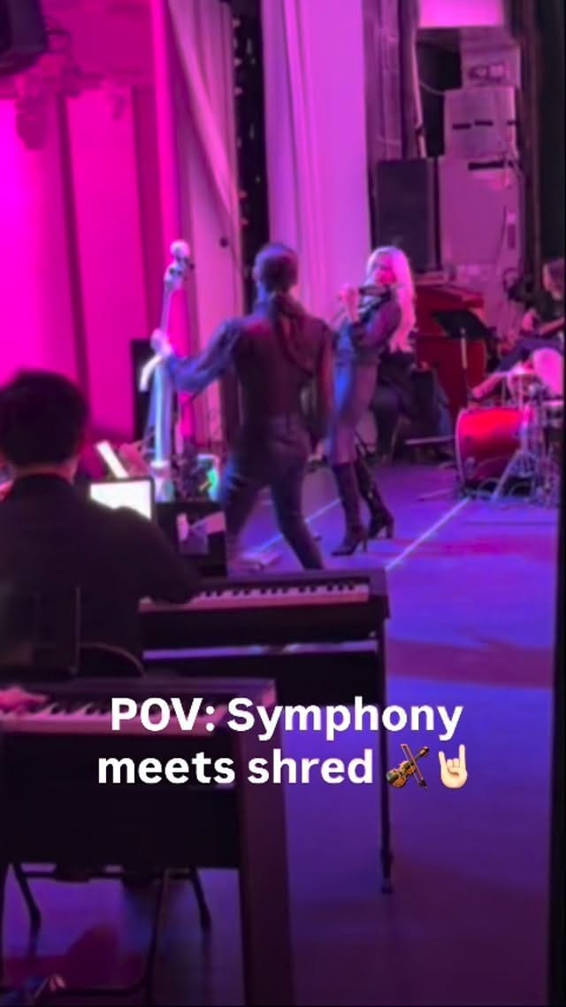 Post 2 by Siobhán Cronin | Violinist on Instagram (video)