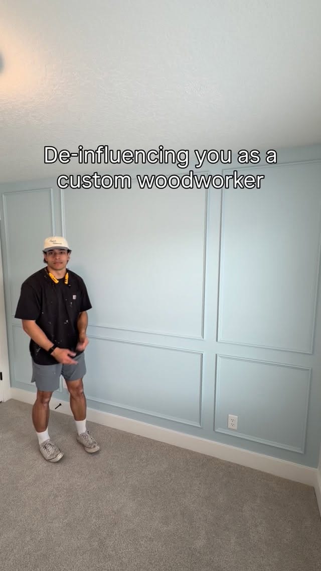 Post 2 by T/Tielu | Accent Walls | Built-ins | DIY | UT | Toa’s House LLC on Instagram (video)