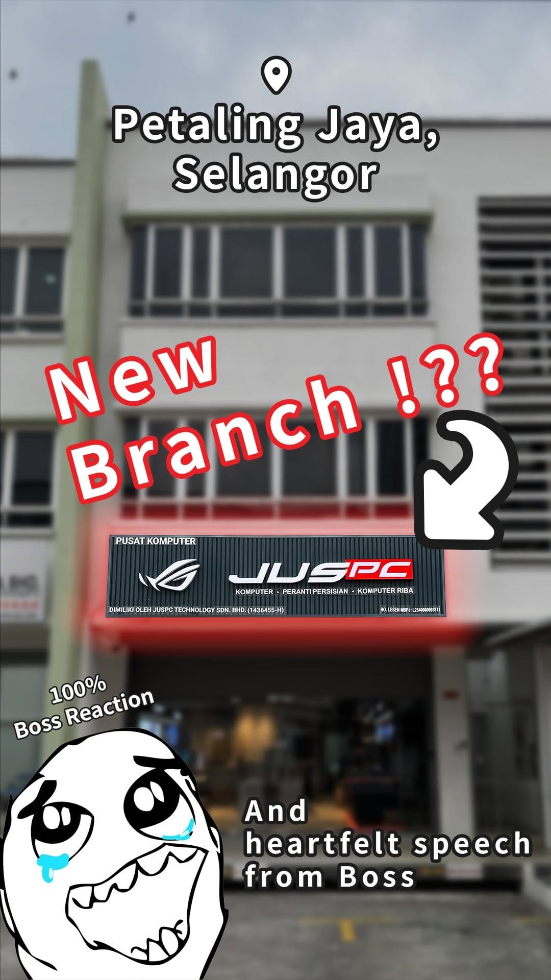 Post 9 by JUSPC TECHNOLOGY SDN BHD on Instagram (video)