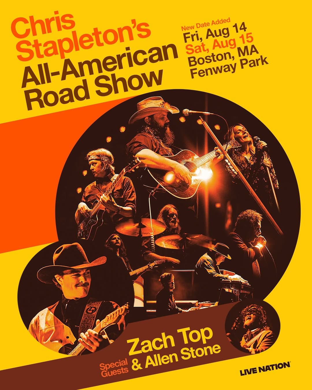 Post 2 by Fenway Concerts on Instagram (image)
