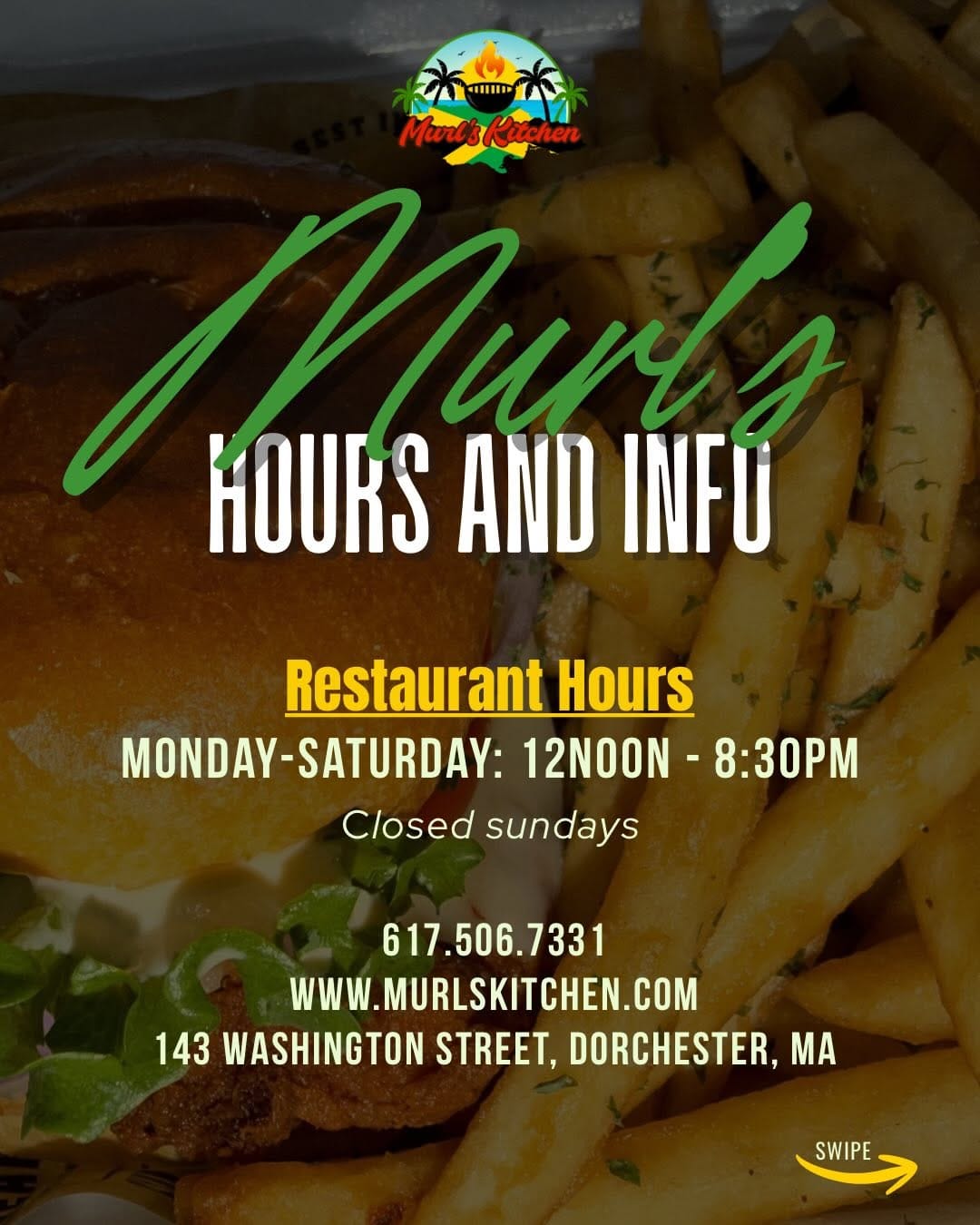Post 10 by MURL’S KITCHEN | JAMAICAN RESTAURANT on Instagram (carousel)