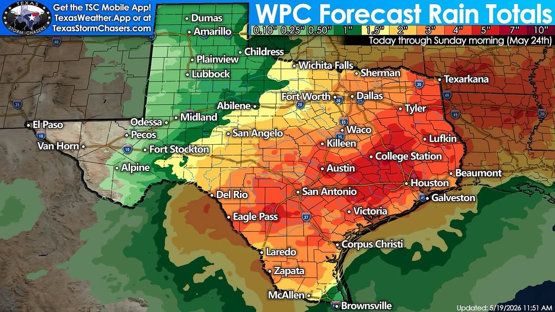 Post 2 by Texas Storm Chasers on Instagram (image)