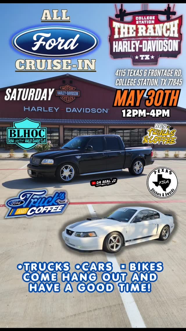 Post 2 by Ford’s Trucks And Coffee Htx on Instagram (video)