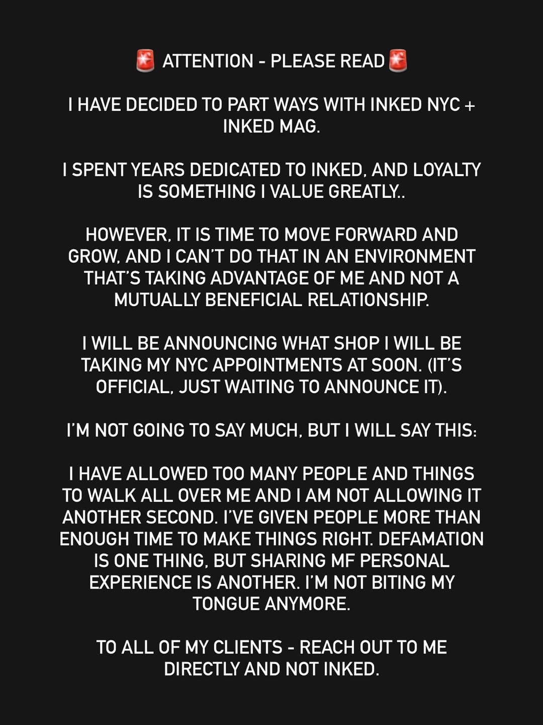 Post 10 by Nadine ‘Aidan’ White on Instagram (image)
