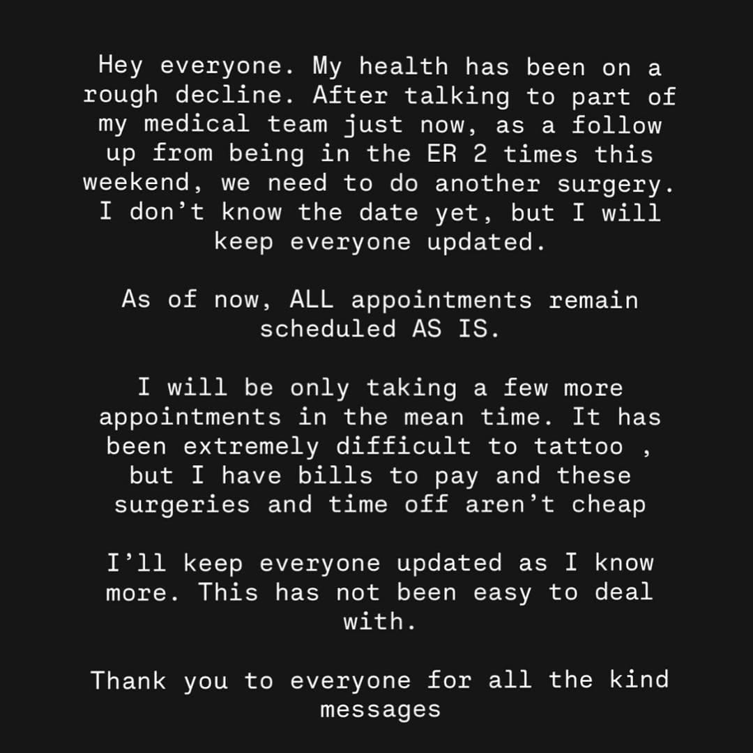Post 5 by Nadine ‘Aidan’ White on Instagram (image)