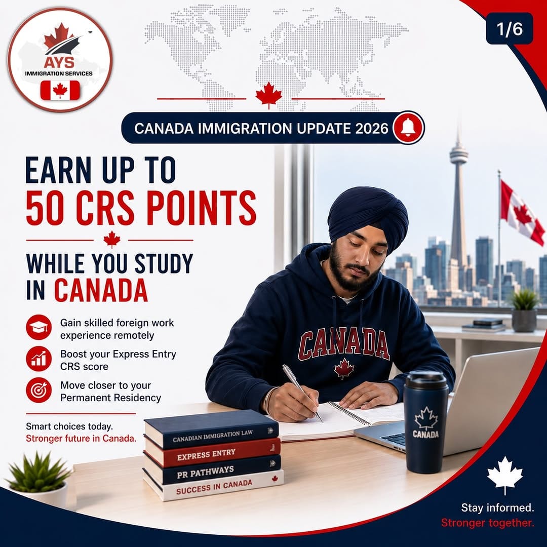 Post 5 by Canada Immigration Consultant 🇨🇦 | PR & Visa Experts on Instagram (carousel)