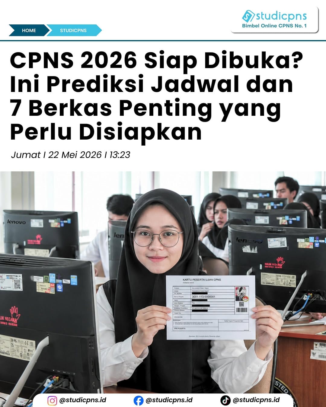 Post 4 by PUSAT INFORMASI CPNS 2026 on Instagram (carousel)
