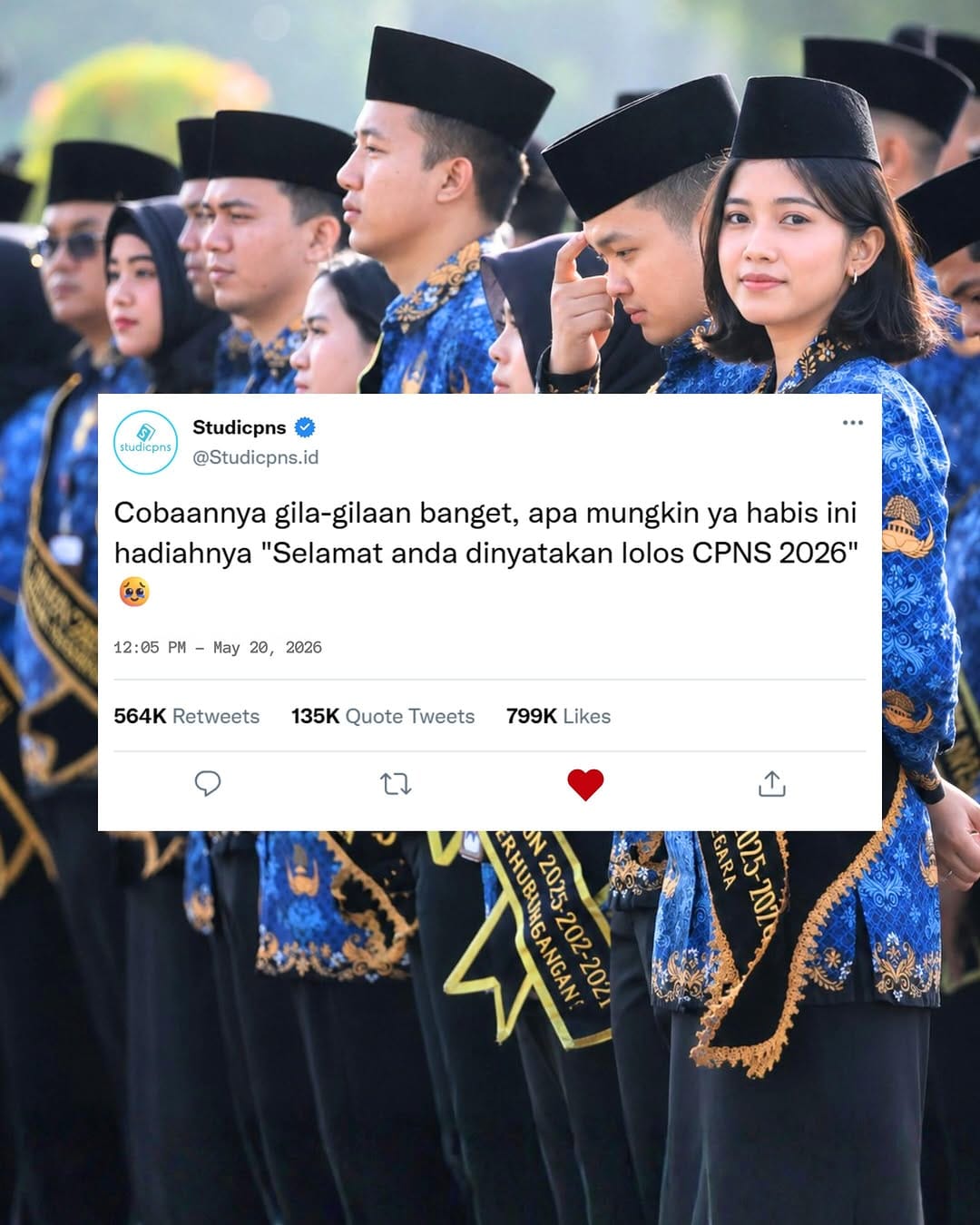 Post 8 by PUSAT INFORMASI CPNS 2026 on Instagram (carousel)