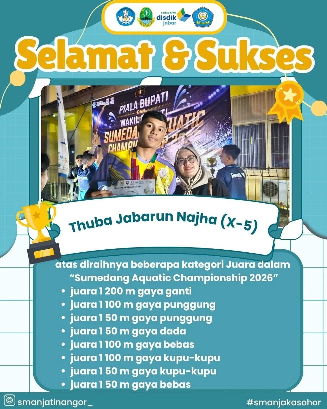 Post 3 by Official SMA Negeri Jatinangor on Instagram (carousel)