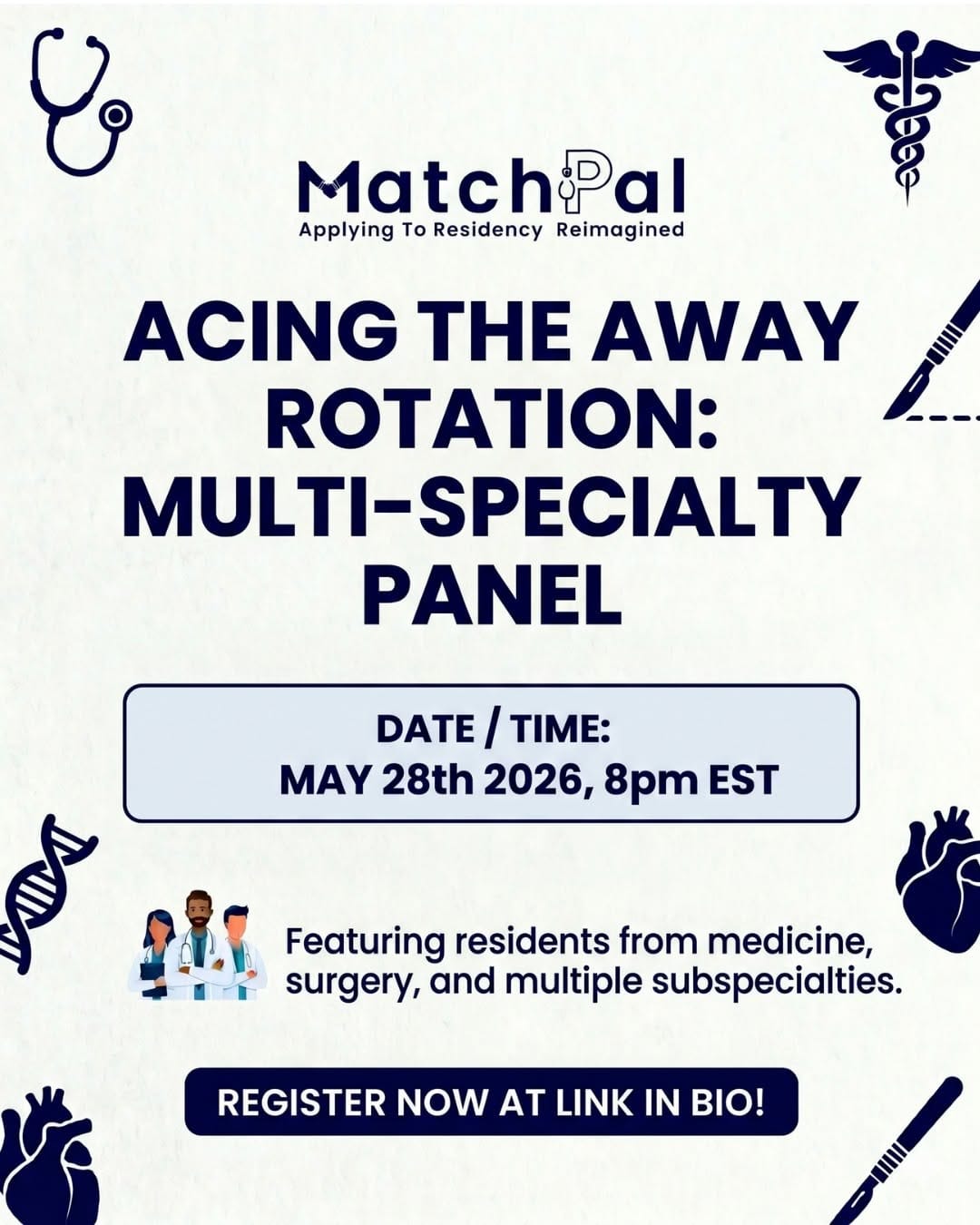 Post 2 by Matchpal Residency Advising on Instagram (image)